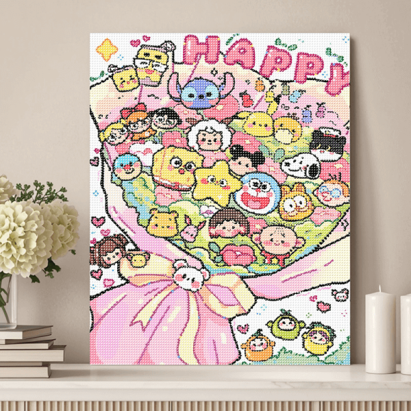 Characters and Flowers