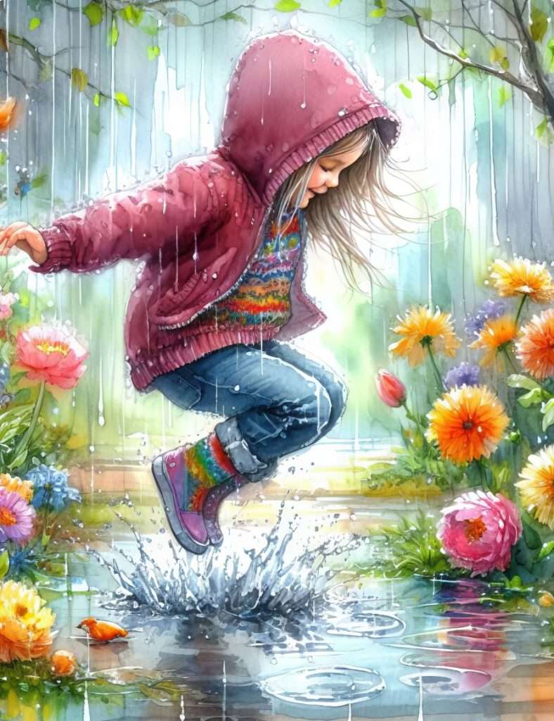 Springtime splash